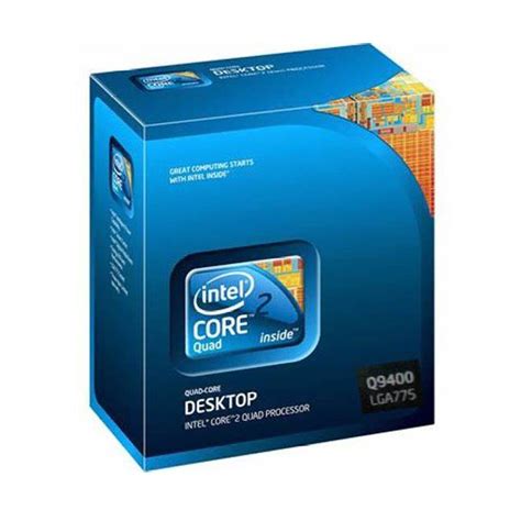 Intel Core2 Quad Q9400 @ 2.66GHz .